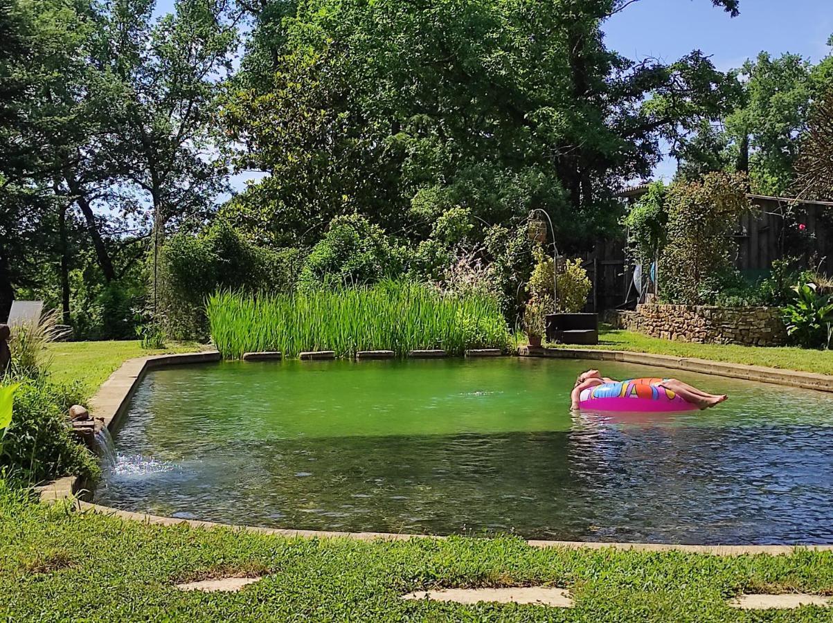 Maison De Charme, Piscine Naturelle Dordogne Perigord Prats-du-Périgord Exteriör bild