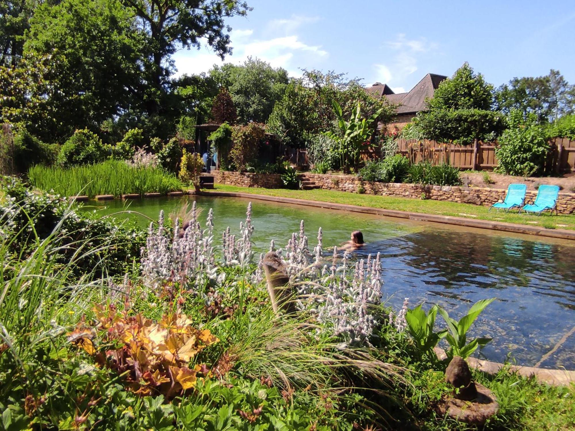 Maison De Charme, Piscine Naturelle Dordogne Perigord Prats-du-Périgord Exteriör bild