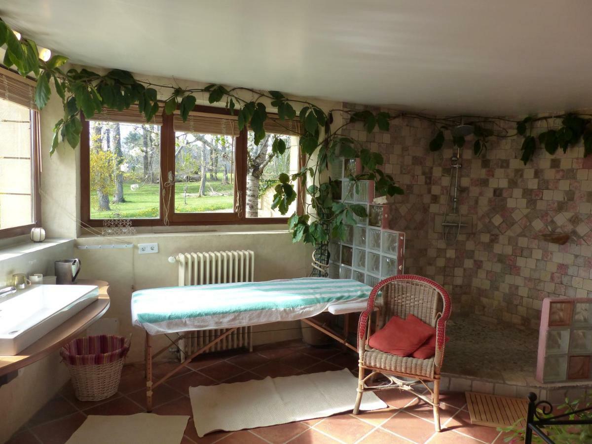 Maison De Charme, Piscine Naturelle Dordogne Perigord Prats-du-Périgord Exteriör bild